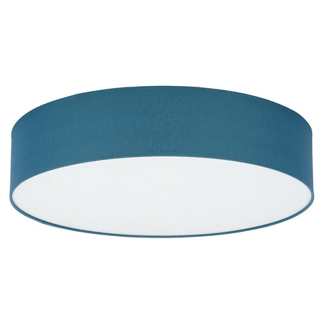 Lampa Sufitowa Plafon Oprawa RONDO ZIELONE Okrągła Biało-Zielona 80cm 15W 6xE27 1077 TK Lighting