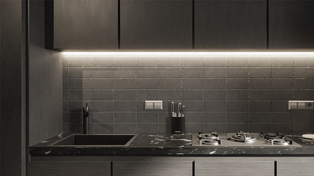 Taśma LED Pasek 12V COB 35W 300LED 2835 Zimna 8mm 5m ECOLIGHT