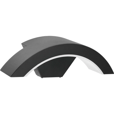 Lampa Ogrodowa Kinkiet Elewacyjny 12W 4000K ORION CZARNA IP54