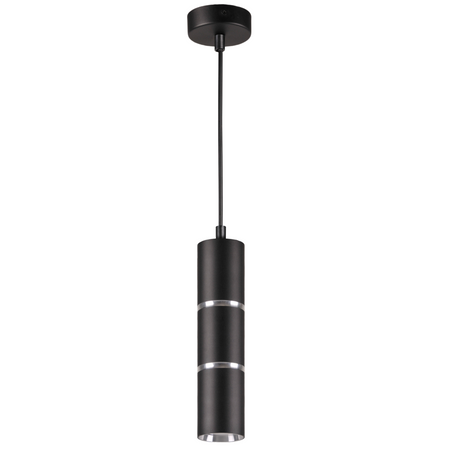 Lampa Sufitowa Wisząca Zwis GU10 CzarnaSrebrna BAMBOO Sanico Goldlux