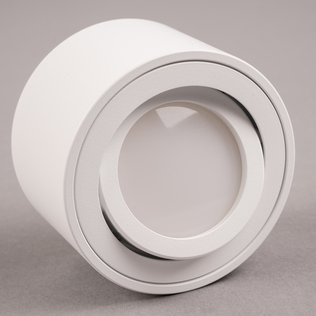 Oprawa Natynkowa HALOGENOWA Spot Tuba Ruchoma Okrągła Biała 50mm AMAT-S LUMILED