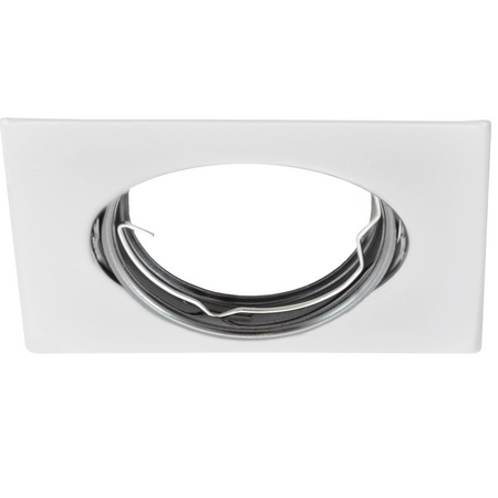 Oprawa sufitowa RUCHOMA OPIN GOLDLUX (Polux) KWADRAT STAL BIAŁY