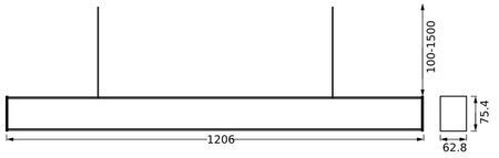 Panel LED Podwieszany 50W 4200lm CCT Ściemnialna Biały SMART+ WiFi Sun@Home Ledvance