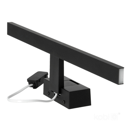 Lampa Ogrodowa Kinkiet Elewacyjny Zewnętrzny LED 8W 560lm 4000K Neutralna IP44 Czarna Lumireflect Kobi