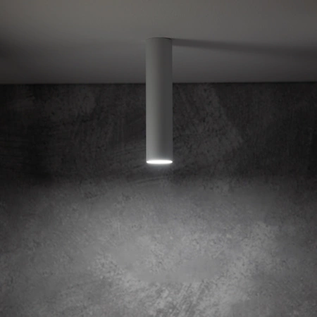 Oprawa Natynkowa Sufitowa GU10 SPOT TUBA Biała FOURTY S 10734 Nowodvorski