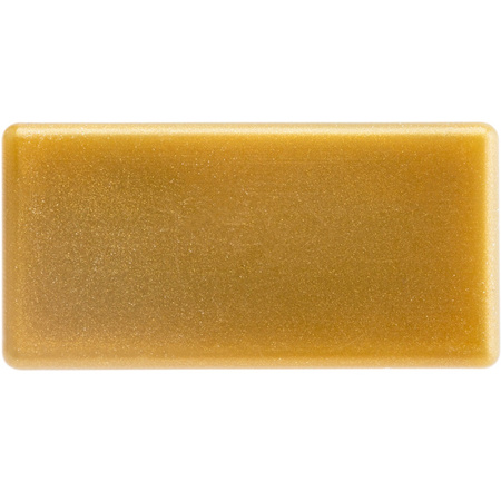 Zaślepka do profilu natynkowego MINI nawierzchniowego nakładanego ZŁOTA PEŁNA tworzywo sztuczne