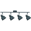 Oprawa Ścienno-Sufitowa Reflektor Punktowy 4x E14 Czarna NIKO Sanico Goldlux
