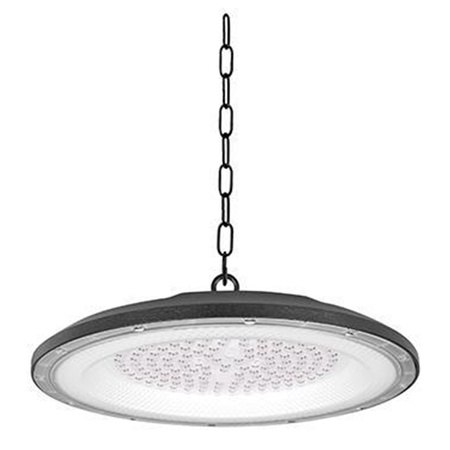 Lampa LED High Bay Wisząca Przemysłowa 100W 11000lm 4500K Neutralna 90° Czarna Biała IP65 Dsp Masterled