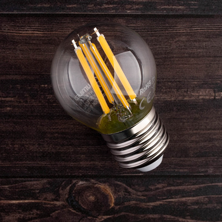 Girlanda Ogrodowa Zewnętrzna Łańcuch Świetlny 10m 10x E27 Żarówki 7W 3000K NARCI Lumiled