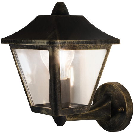 Lampa Ogrodowa Zewnętrzna Kinkiet Elewacyjny LED E27 IP44 Czarny Endura Ledvance