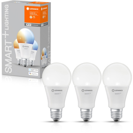 Żarówka LED E27 14W = 100W 1521lm CCT Ściemnialna SMART+ WiFi Classic Ledvance
