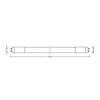 Świetlówka LED G13 T8 24W = 58W 2550lm 3000K Ciepła 190° 150cm LED TUBE UNIVERSAL Osram