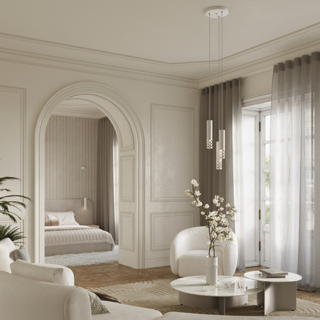 Lampa Ścienna Kinkiet GU10 Biała LIRO Ocean Green SL.1695 Sollux