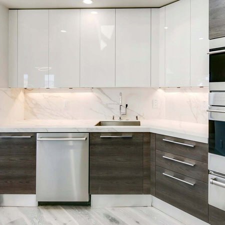 Lampka Podszafkowa LED Listwa Meblowa 3W CCT 60cm z Czujnikiem Ruchu Czarna