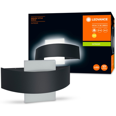Kinkiet ścienny lampa elewacyjna oprawa zewnętrzna 11W 410lm 3000K Endura Style Shield LEDVANCE