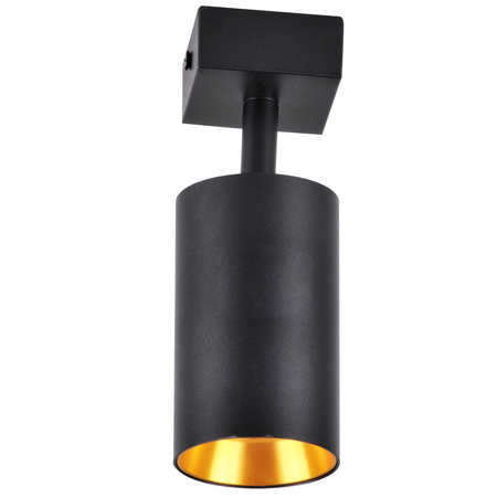 Kinkiet Reflektor Oprawa Ścienno-Sufitowa LED 1 x GU10 MARIBEL Czarny GOLDLUX (Polux)