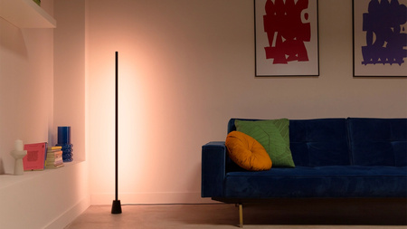 Lampa Podłogowa LED Gamingowa RGBIC Gradient 135cm Floor Light Inteligentna SMART WiFi Bluetooth Aplikacja WiZ