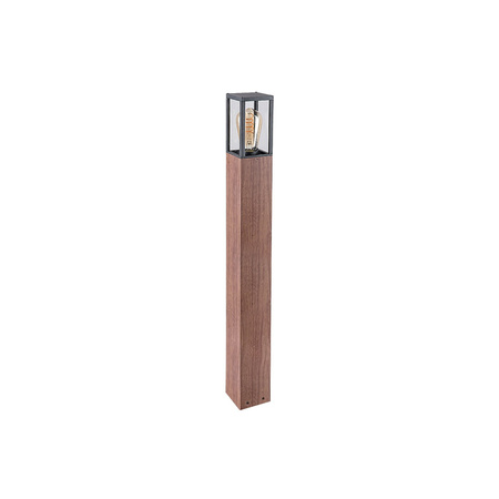 Lampa Ogrodowa Słupek Zewnętrzny Stojący E27 IP44 82cm Brązowy Nowoczesny Wales Rabalux