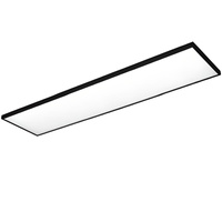 Panel LED Podtynkowy 120x30 cm 50W 4000K 4700lm IP20 Plafon CZARNY z Zasilaczem 