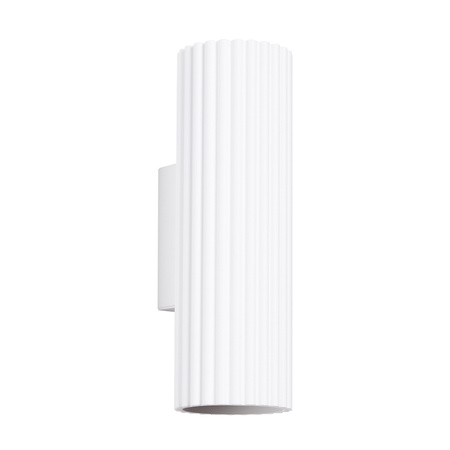 Lampa Ścienna Kinkiet Reflektor Tuba Spot 2x GU10 Biała Karbon Deep Space SL.1647 Sollux