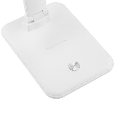 Lampka Biurkowa Kreślarska Stołowa LED 6W CCT USB RACTUS Biała Lumiled