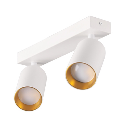 Lampa Listwa Oprawa Sufitowo-Ścienna LED 2 x GU10 MARIBEL Biały GOLDLUX (Polux)