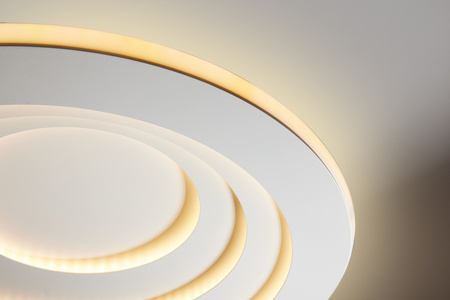 Lampa Sufitowa Plafon LED Oprawa Oświetleniowa 42W 50.5cm 2300lm Ozdobna Okrągła Biała LEDVANCE