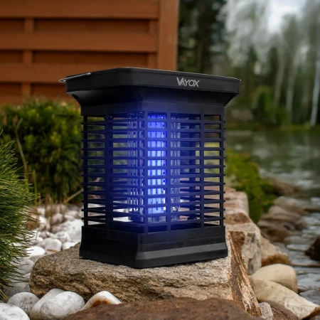 Lampa Owadobójcza Pułapka Elektryczna Solarna Lampion 2w1 3W na Muchy Komary Owady VAYOX
