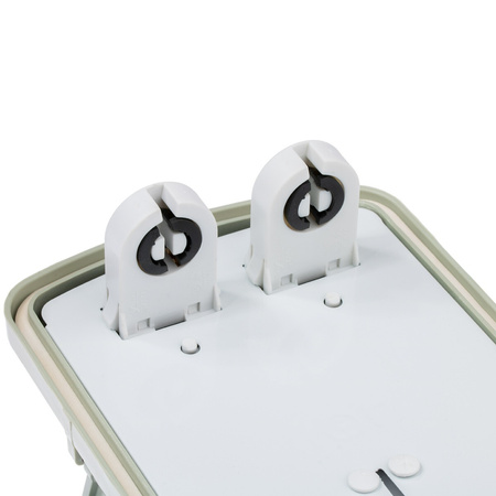 Oprawa Hermetyczna Pyłoszczelna 60cm 2xT8 G13 IP65 + Świetlówki LED 9W 6500K Lumiled