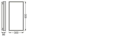 Plafon LED Lampa Sufitowa Oprawa Natynkowa 42W 2300lm CCT Ściemnialna Kwadratowa Czarny SMART+ WiFi Magnet Ledvance