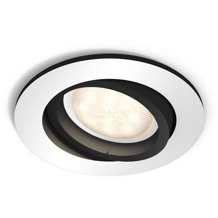 Oprawa Podtynkowa Wpuszczana LED Milliskin 4.2W CCT Okrągła Ruchoma PHILIPS HUE Bluetooth