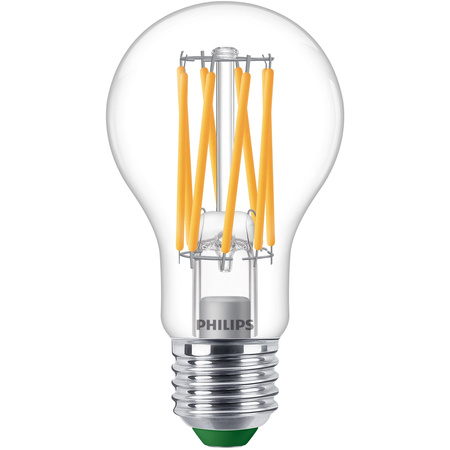 Żarówka LED E27 A60 5.2W = 75W 1095lm 212lm/W 2700K Ciepła 300° KLASA A Ściemnialna UltraEfficient Philips