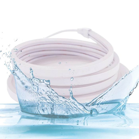 Taśma LED NEON 12V 10W 120LED Błękitna IP67 6x12mm 1m Lumiled