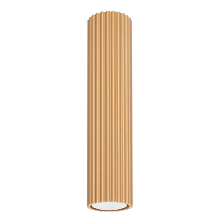 Lampa Sufitowa Reflektor Tuba Spot 1x GU10 Złota Karbon Deep Space SL.1551 Sollux