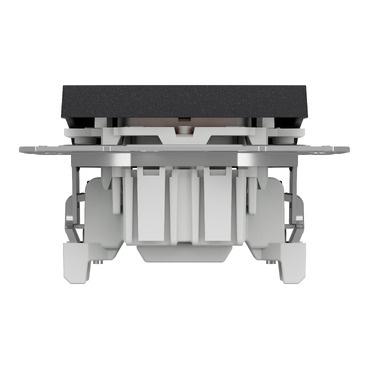 Łącznik Schodowy bez Ramki Szybkozłącza z Podświetleniem LED Antracyt Asfora Schneider