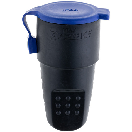 Gniazdo hermetyczne gumowe 16A 230V IP44 z klapką i uziemieniem