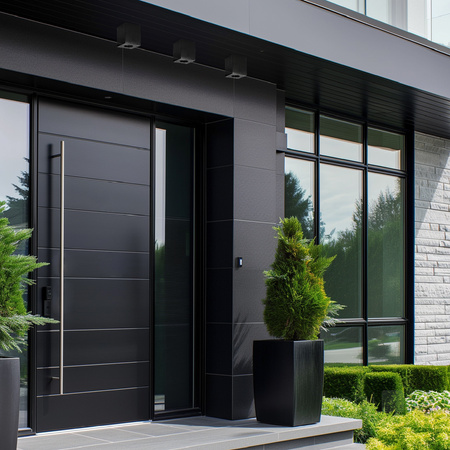 Oprawa Natynkowa Halogenowa Wodoodporna Aluminiowa GU10 IP44 Czarna Aquarius Kobi