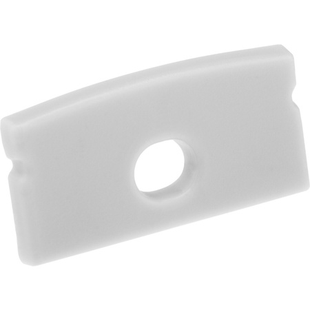 Profil Aluminiowy do LED KM36 Srebrny Natynkowy 1m + Przesłona mleczna + Zaślepki