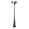 Lampa Ogrodowa Latarnia 3xE27 Wysoka 199CM Czarna VT-740 V-TAC