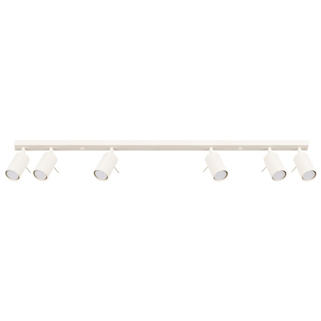 Lampa Sufitowa Reflektor Tuba Spot 6x GU10 Beżowa Ring Bittersweet Shimmer SL.1499 Sollux