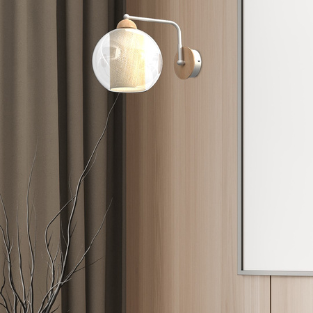 Lampa Ścienna Kinkiet TELA 1xE27 Milagro