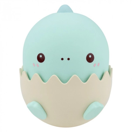 Lampka Nocna Dziecięca LED 0.75W 3000-4000K Ciepła i Neutralna + Wielokolorowa RGB Akumulatorowa 1200mAh Niebieska BABY DINO MARY'S