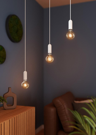 Lampa Sufitowa Wisząca E27 Zwis Biały Vintage 1906 Pendulum Ledvance