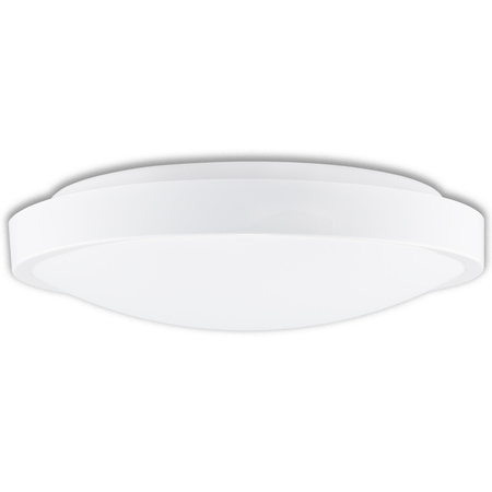 Plafon LED Lampa Sufitowa Natynkowa Łazienkowa 24W 4000K IP44 ZOE Biała 35cm