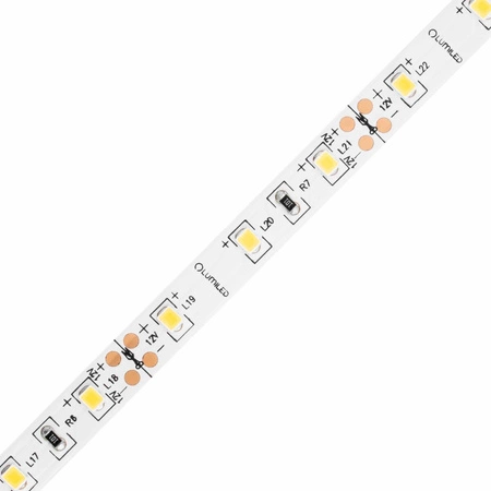 Taśma LED Pasek 12V 24W 300LED 2835 Ciepła 8mm 5m