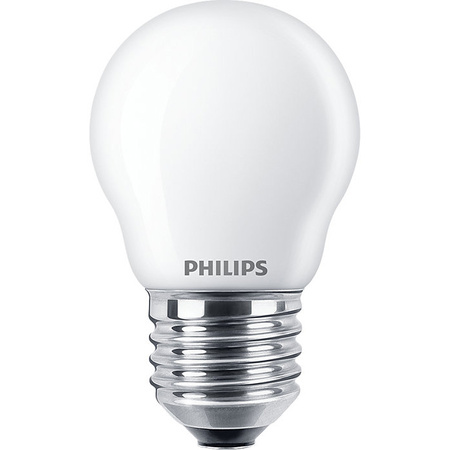 Żarówka LED E27 P45 4,3W = 40W 470lm 2700K Ciepła PHILIPS CorePro