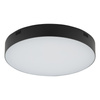 Plafon Lampa Sufitowa Oprawa Natynkowa LED 50W 4500lm 4000K Neutralna Czarna LID ROUND 10418 Nowodvorski