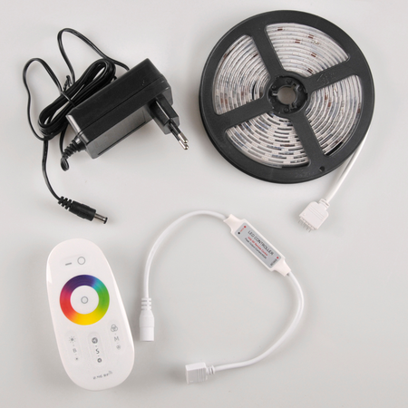 Taśma Pasek LED RGBw 22W 990lm 120° Biała IP65 Ściemnialna Sanico Goldlux