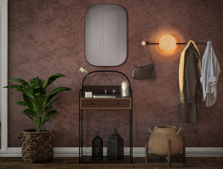 Lampa LED Ścienna Wieszak na Ubrania 6W 80lm 3000K Ciepła Czarny Decor Ledvance