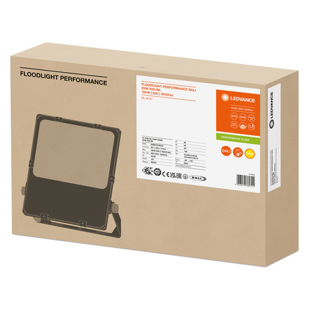 Naświetlacz LED Reflektor Zewnętrzny Lampa Ściemnialny 150W 18700lm 3000K IP66 Czarny Floodlight Ledvance